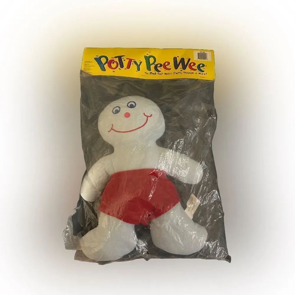 Vintage Y2K Potty Pee Wee Potty Training Doll NWT